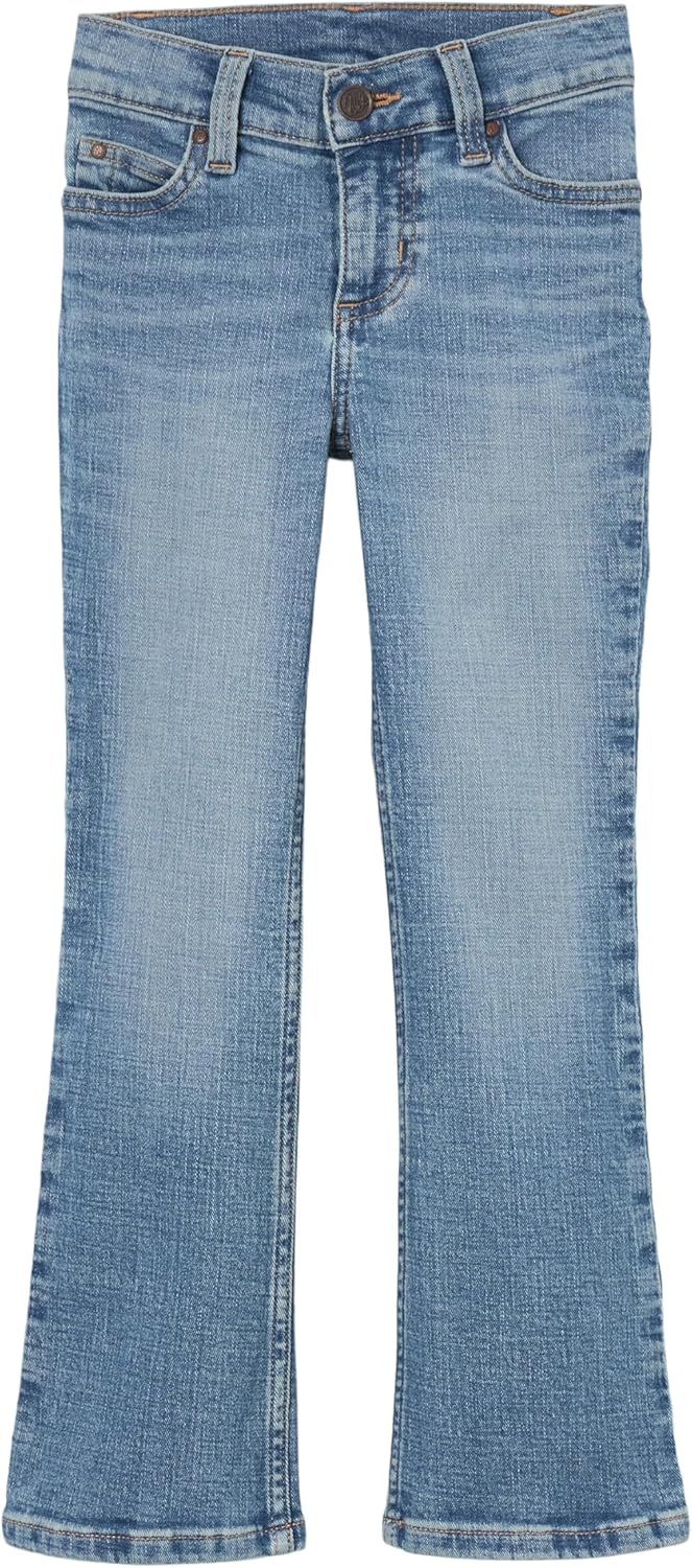 Wrangler dam Jeans Women's Willow Mid Rise Performance Waist Boot Cut Ultimate Riding Jean