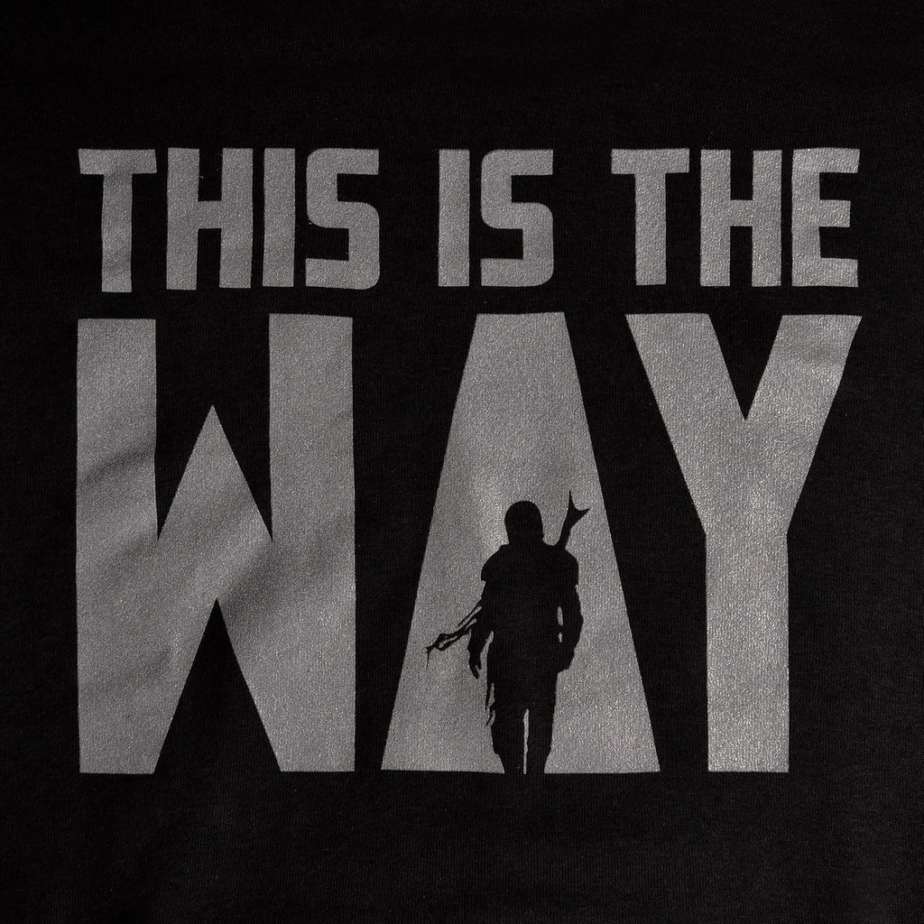 Albenwald Star Wars T-shirts och huvtröjor med This Is The Way-motiv tryck för män kvinnor unisex bomull