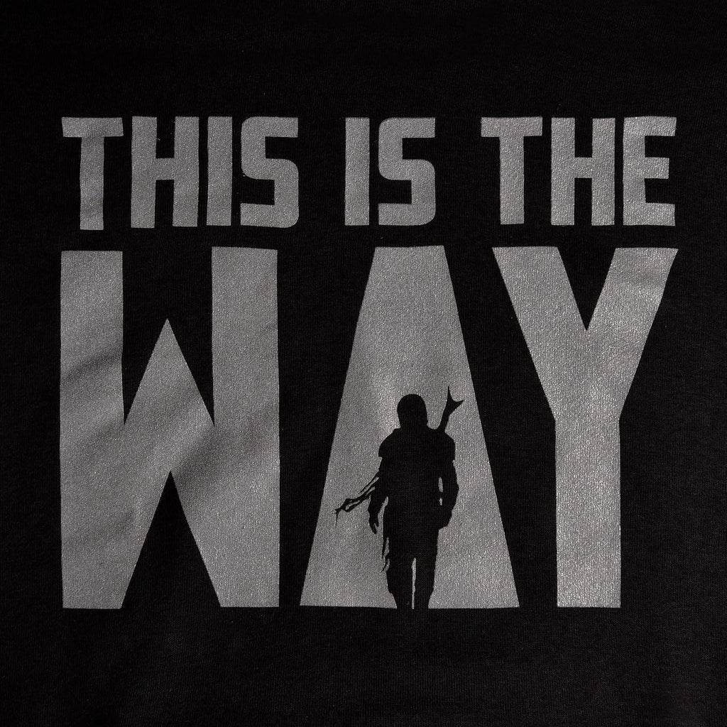 Albenwald Star Wars T-shirts och huvtröjor med This Is The Way-motiv tryck för män kvinnor unisex bomull
