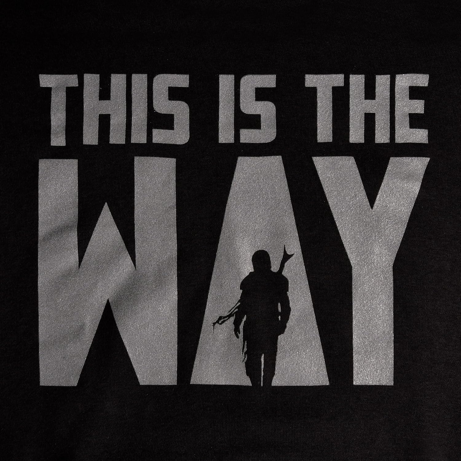 Albenwald Star Wars T-shirts och huvtröjor med This Is The Way-motiv tryck för män kvinnor unisex bomull