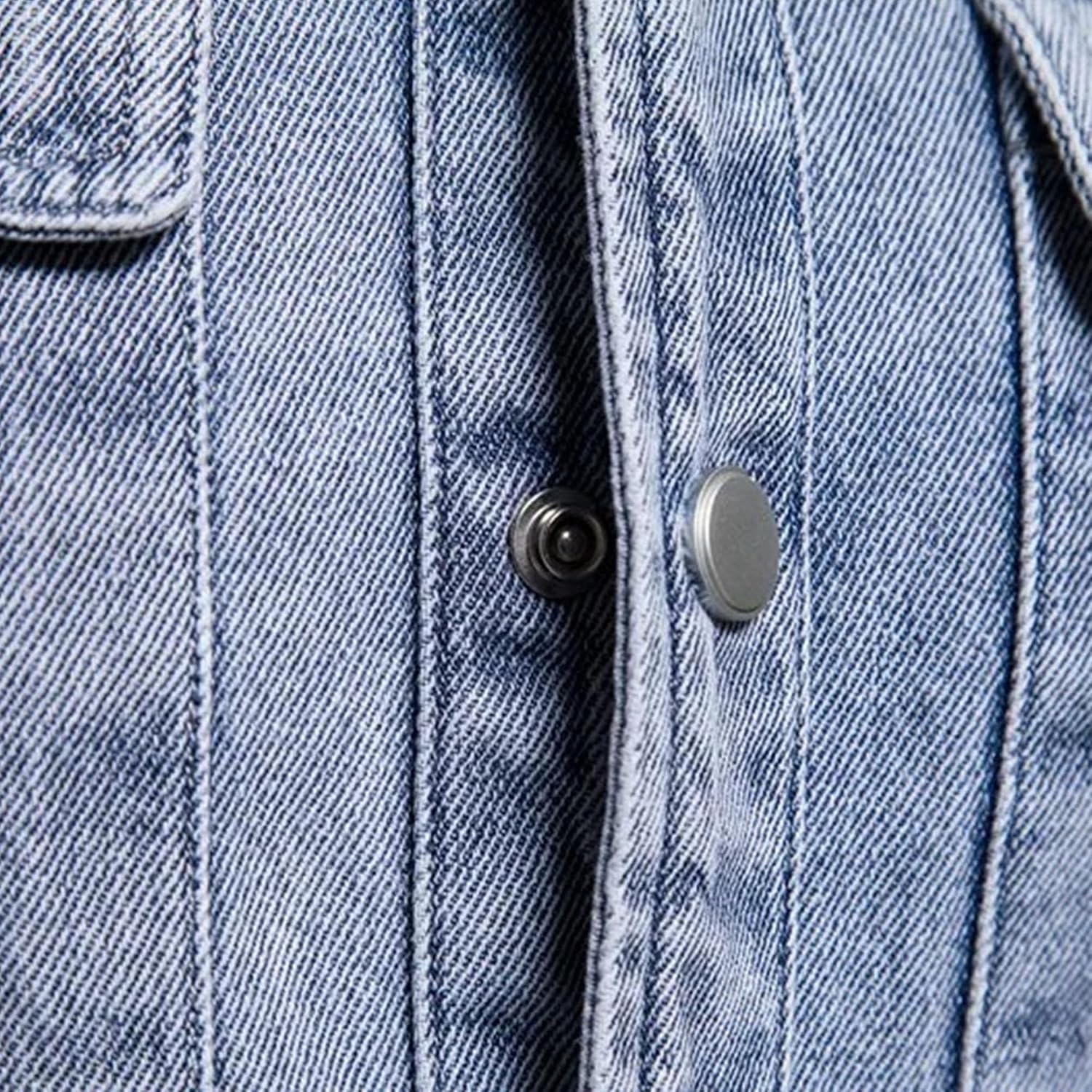 Herr mjuk bekväm strerch arbete jeansskjorta långärmad normal passform denim skjorta knappar skjortor med fickor