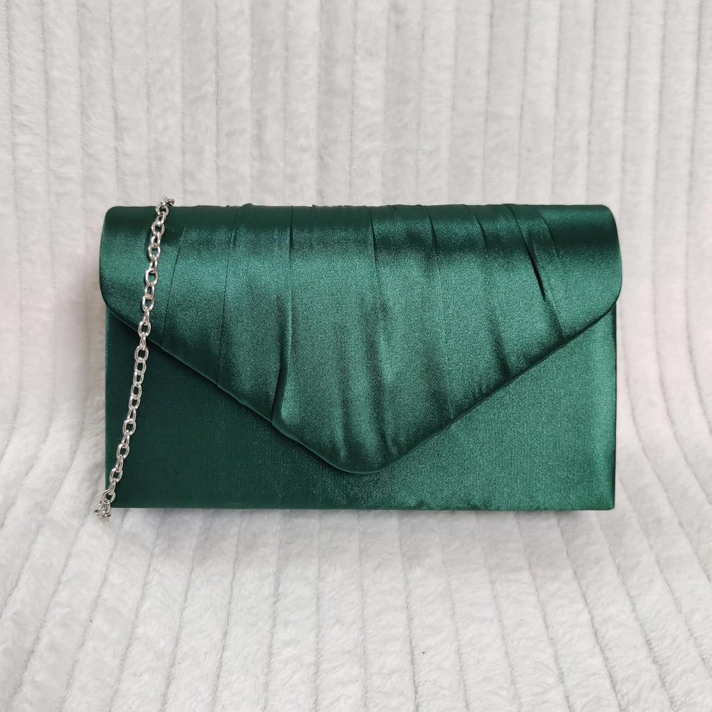 fi9® DAMER SATIN PARTY BORD BRIDAL EVENING CLUTCH HANDVÄSKA Handväska