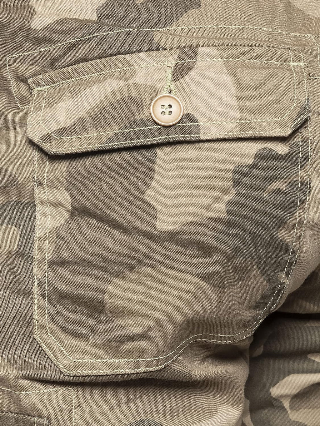 Enzo Herr militär strid joggingbyxor kamouflage cargo kamouflage arbetsbyxor